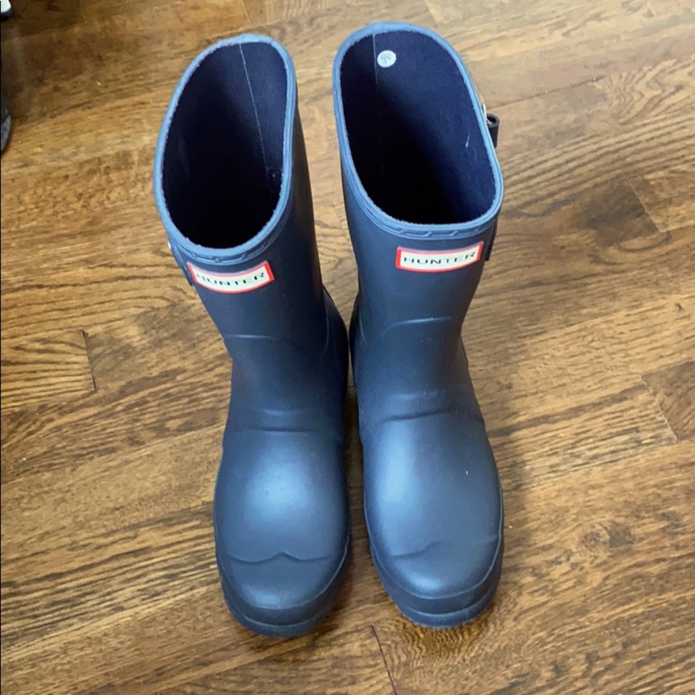 Hunter original short waterproof rain boots